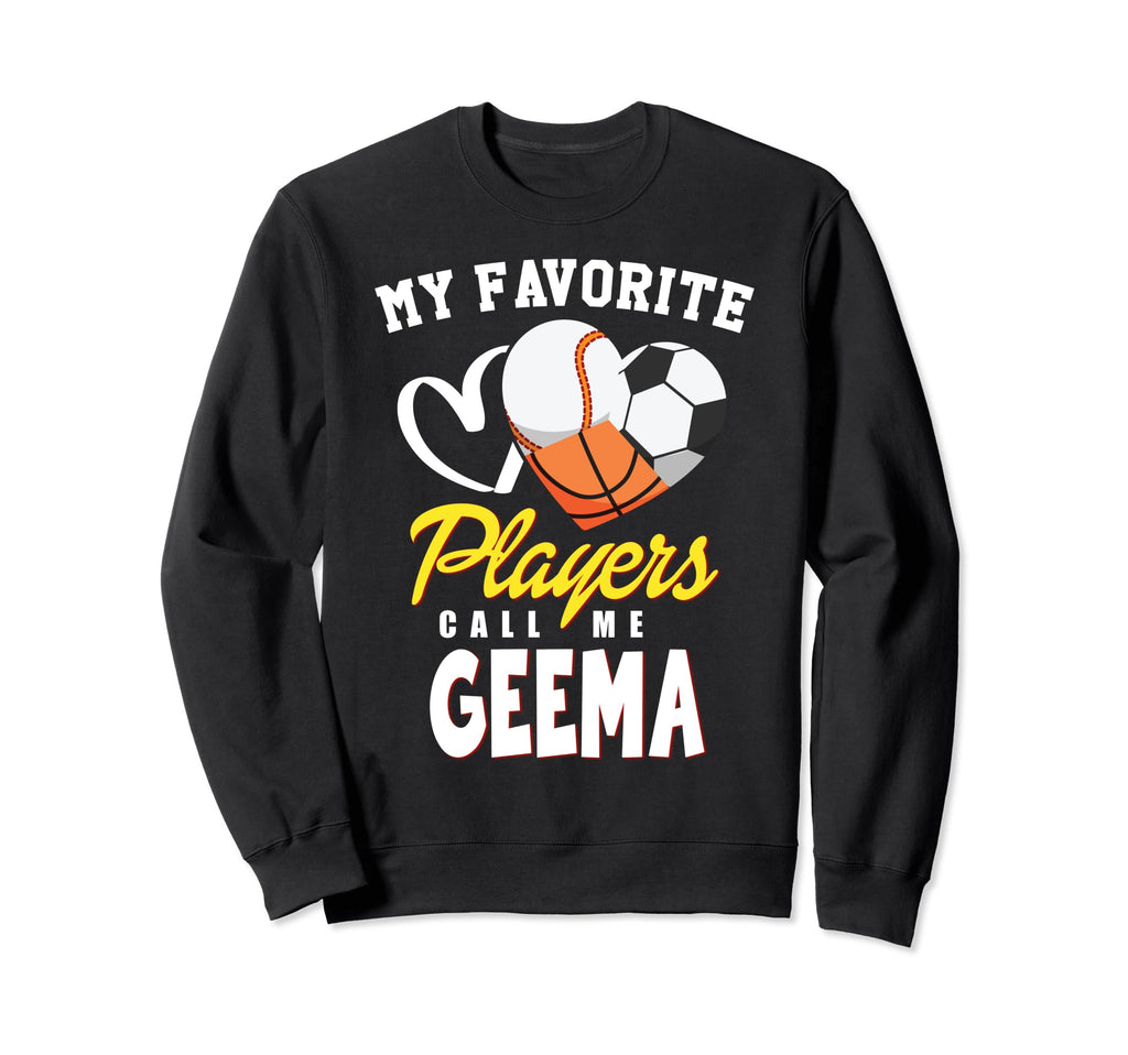My Favorite Players Baseball Soccer Sweatshirt - Graphic Print Unisex - T-Shirt, Sweatshirt, Hoodie