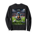 Raccoon Soccer Football I Live Here Sweatshirt - Graphic Print Men Women - T-Shirt, Sweatshirt, Hoodie