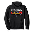 Honda Cr X 1989 Racing Stripe Civic Hoodie - Streetwear Style for Adults - T-Shirt, Sweatshirt, Hoodie