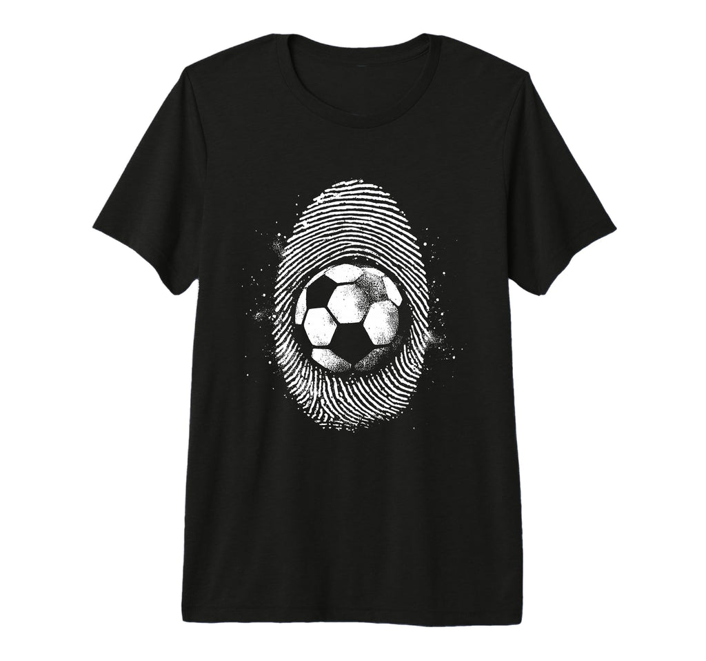 Soccer Fingerprint Soccer Football Lover T-Shirt - Trendy Graphic Unisex - T-Shirt, Sweatshirt, Hoodie