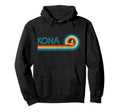 Kona Hawaii Surfer Souvenir Surf Hoodie - Streetwear Style Men Women - T-Shirt, Sweatshirt, Hoodie