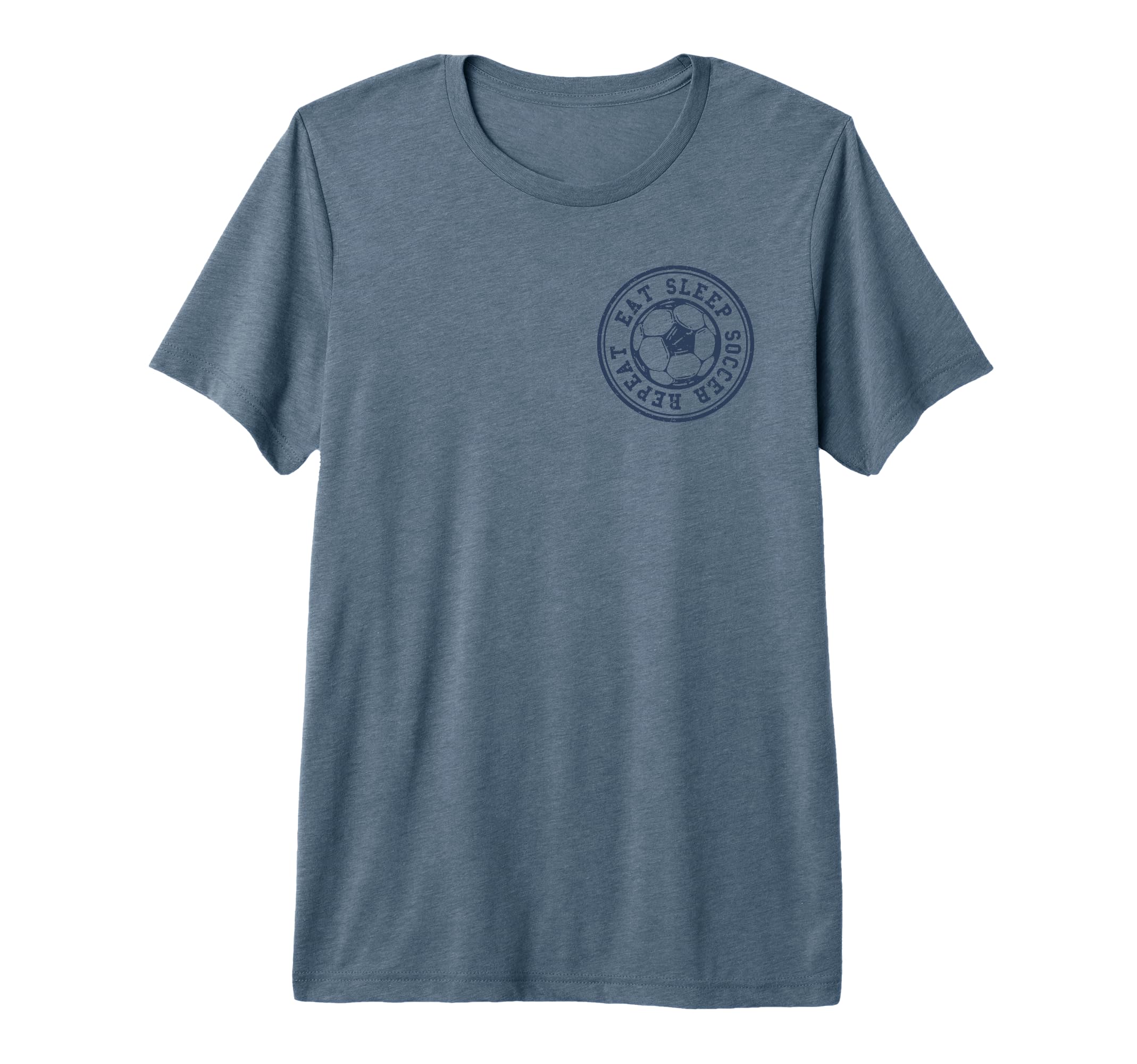 Eat Sleep Soccer Repeat Soccer Sports T-Shirt - Graphic Print Men Women - T-Shirt, Sweatshirt, Hoodie