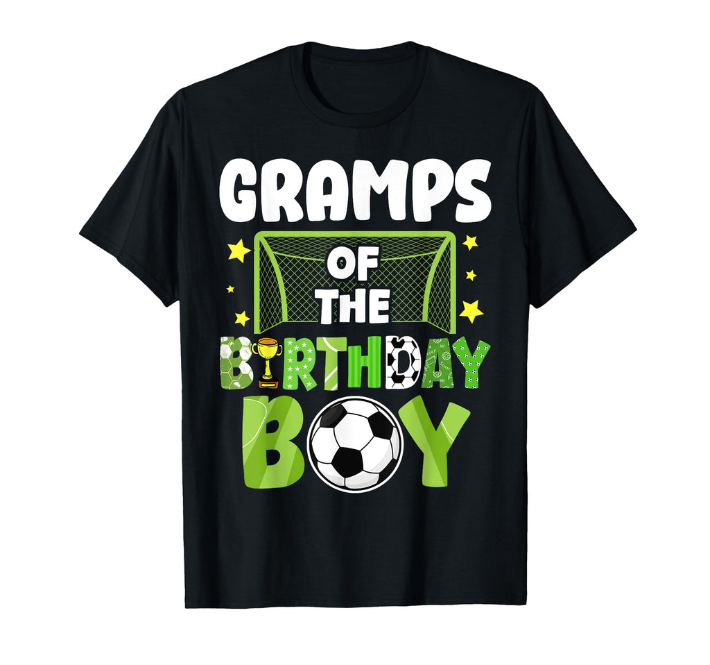Soccer Gramps Birthday Party Soccer T-Shirt - Custom Art Print for Adults - T-Shirt, Sweatshirt, Hoodie