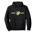 One Love Soccer Football Lgbtq Rights Hoodie - Novelty Apparel Men Women - T-Shirt, Sweatshirt, Hoodie