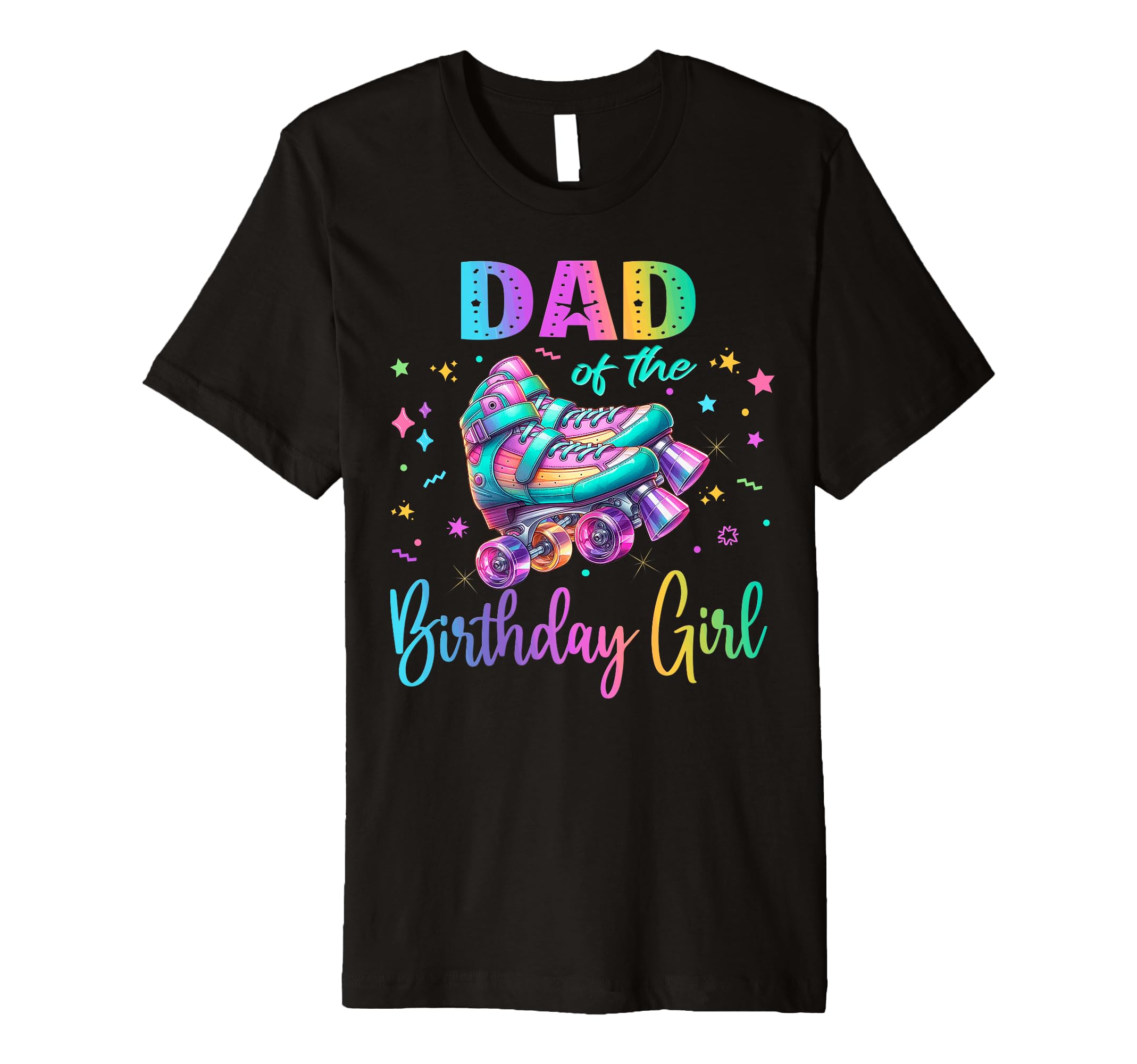 Roller Skates Birthday Skating Party T-Shirt - Unique Graphic Men Women - T-Shirt, Sweatshirt, Hoodie