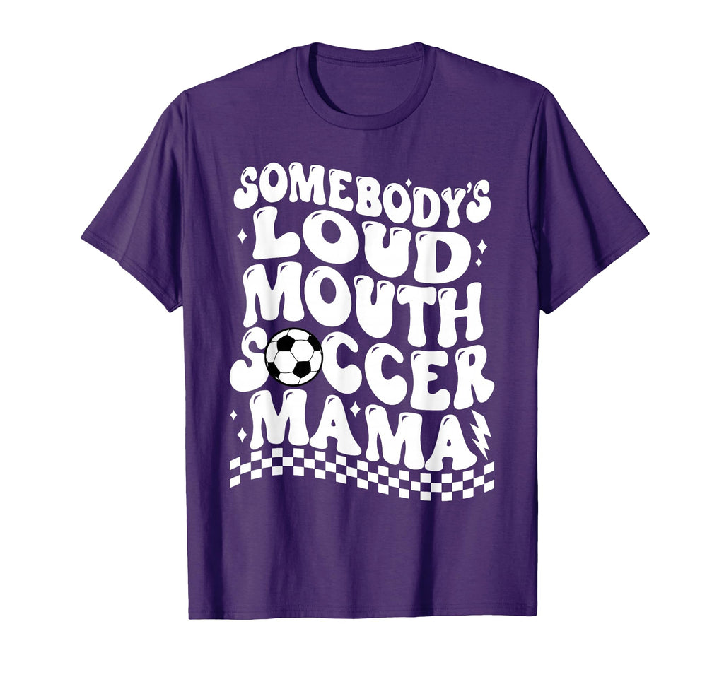 Funny Somebodys Loud Mouth Soccer T-Shirt - Aesthetic Graphic Men Women - T-Shirt, Sweatshirt, Hoodie