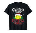 Funny Santas Favorite Softball Coach T-Shirt - Aesthetic Graphic Men Women - T-Shirt, Sweatshirt, Hoodie
