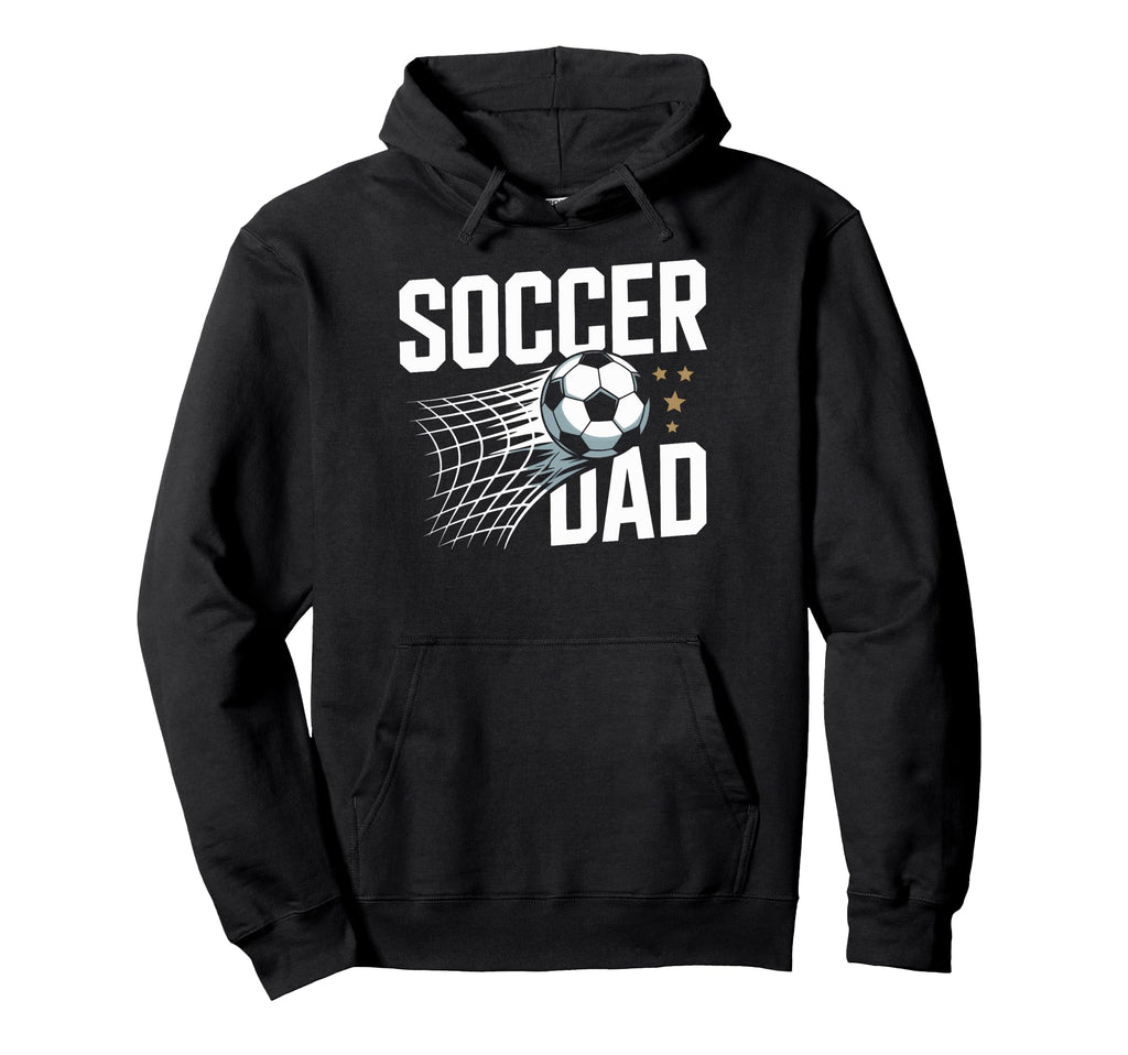 Proud Soccer Dad Sporting Events Hoodie - Casual Everyday Wear Unisex - T-Shirt, Sweatshirt, Hoodie