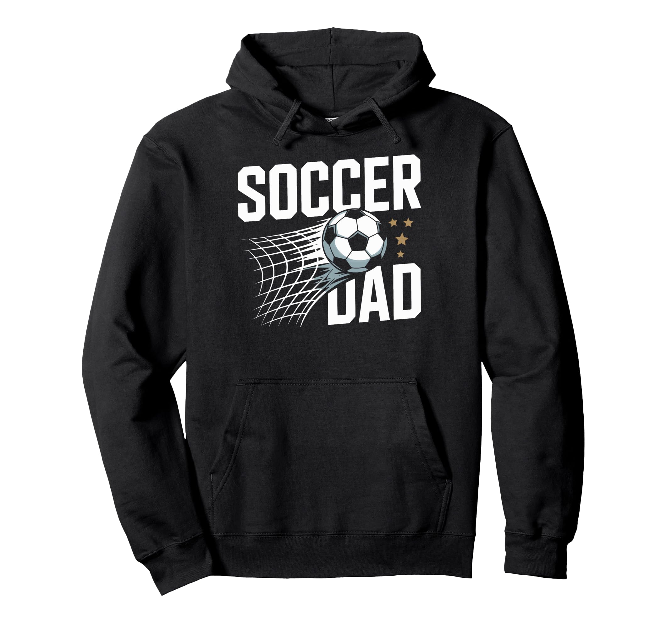 Proud Soccer Dad Sporting Events Hoodie - Casual Everyday Wear Unisex - T-Shirt, Sweatshirt, Hoodie