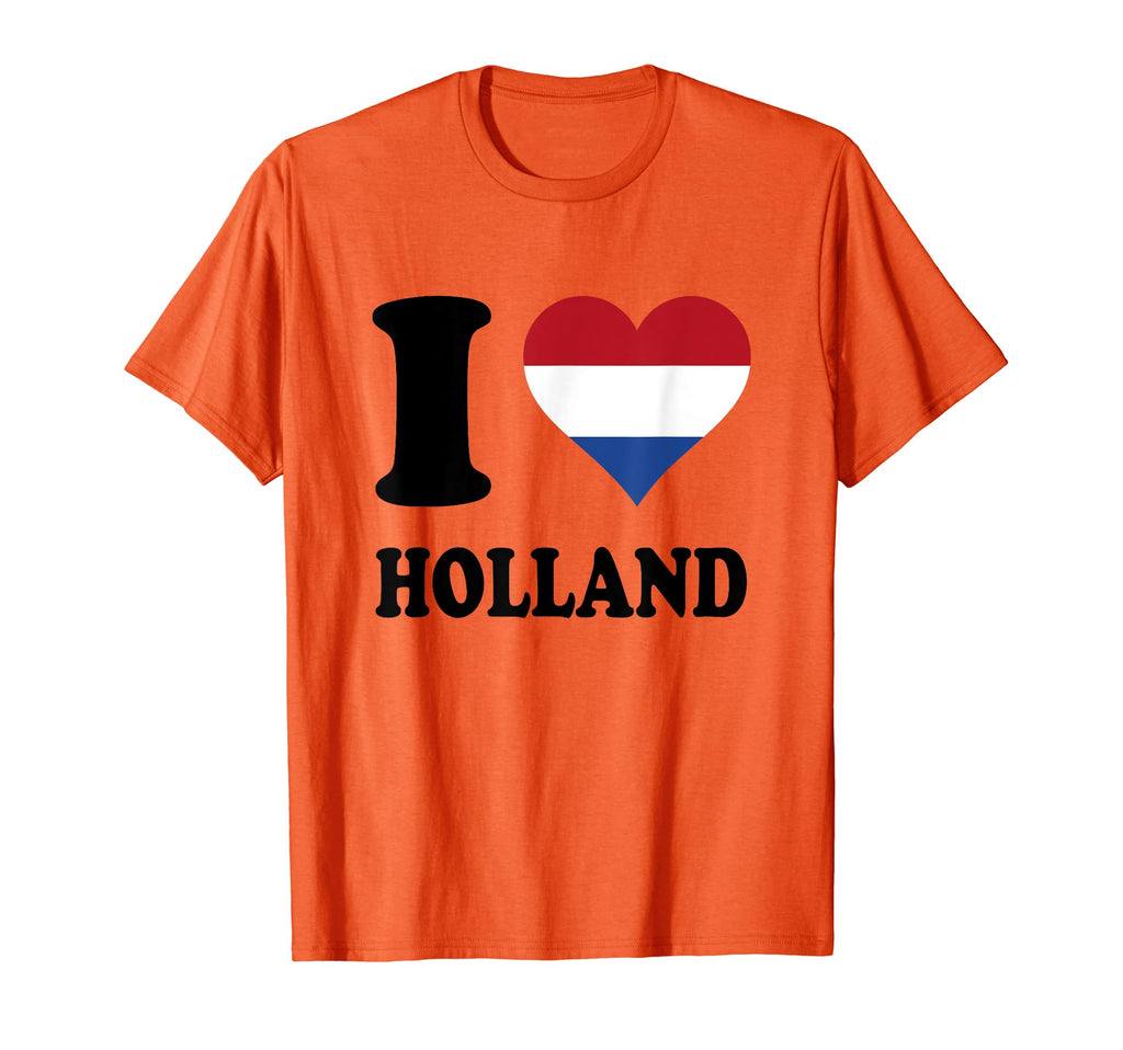 Holland Heart Flag Oranje Fan Sweatshirt - Trendy Graphic for Adults - T-Shirt, Sweatshirt, Hoodie