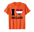 Holland Heart Flag Oranje Fan Sweatshirt - Trendy Graphic for Adults - T-Shirt, Sweatshirt, Hoodie