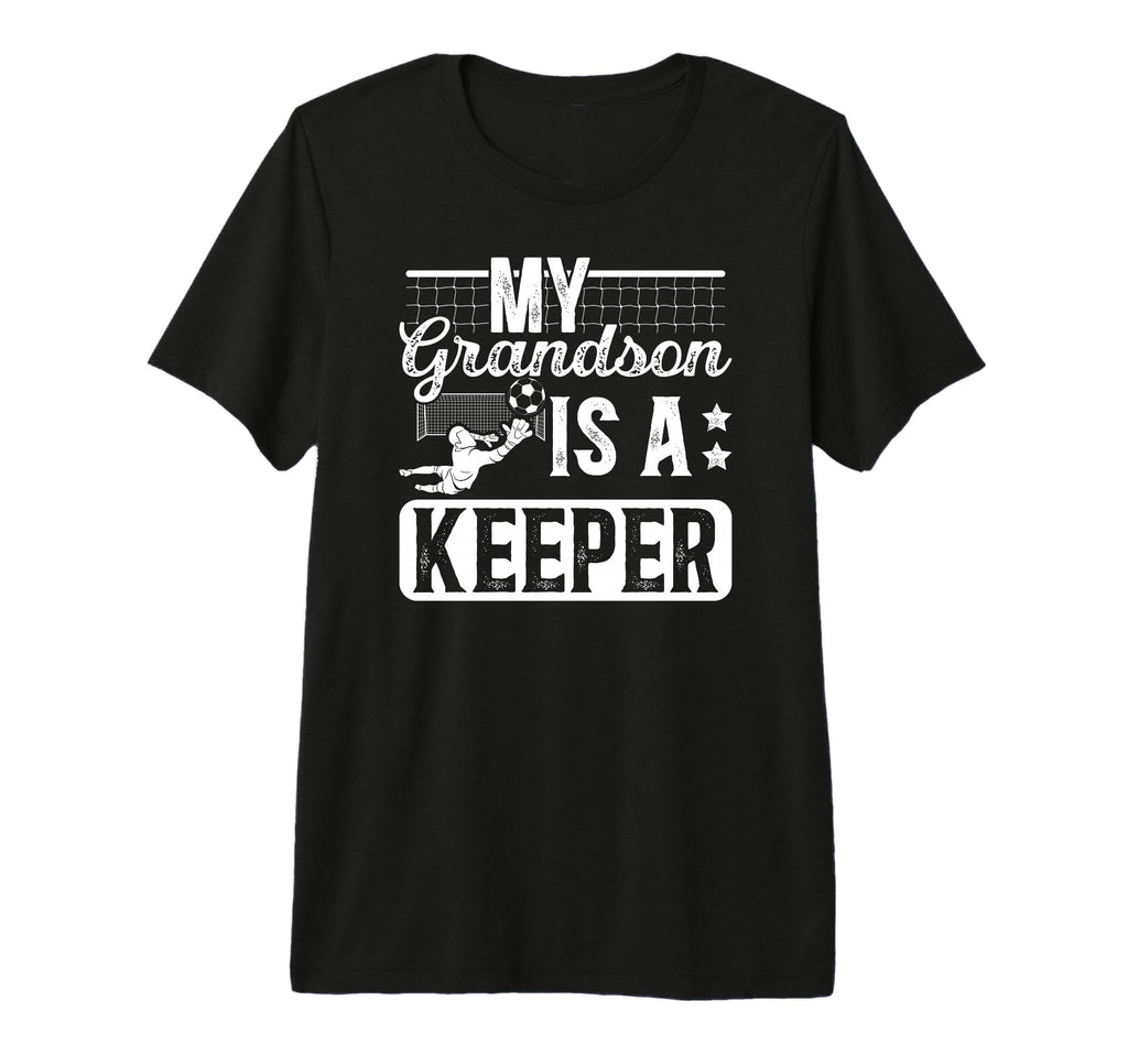 Mens Proud Soccer Keeper Papaw Soccer T-Shirt - Minimalist Print Unisex - T-Shirt, Sweatshirt, Hoodie