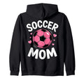 Funny Soccer Mom Soccer Player Designs Hoodie - Trendy Graphic for Adults - T-Shirt, Sweatshirt, Hoodie