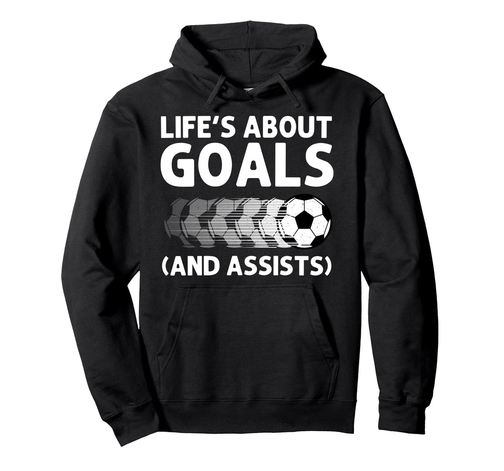 Funny Soccer Art Gag Soccer Player Hoodie - Trendy Graphic Unisex - T-Shirt, Sweatshirt, Hoodie