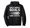 Funny Soccer Art Gag Soccer Player Hoodie - Trendy Graphic Unisex - T-Shirt, Sweatshirt, Hoodie