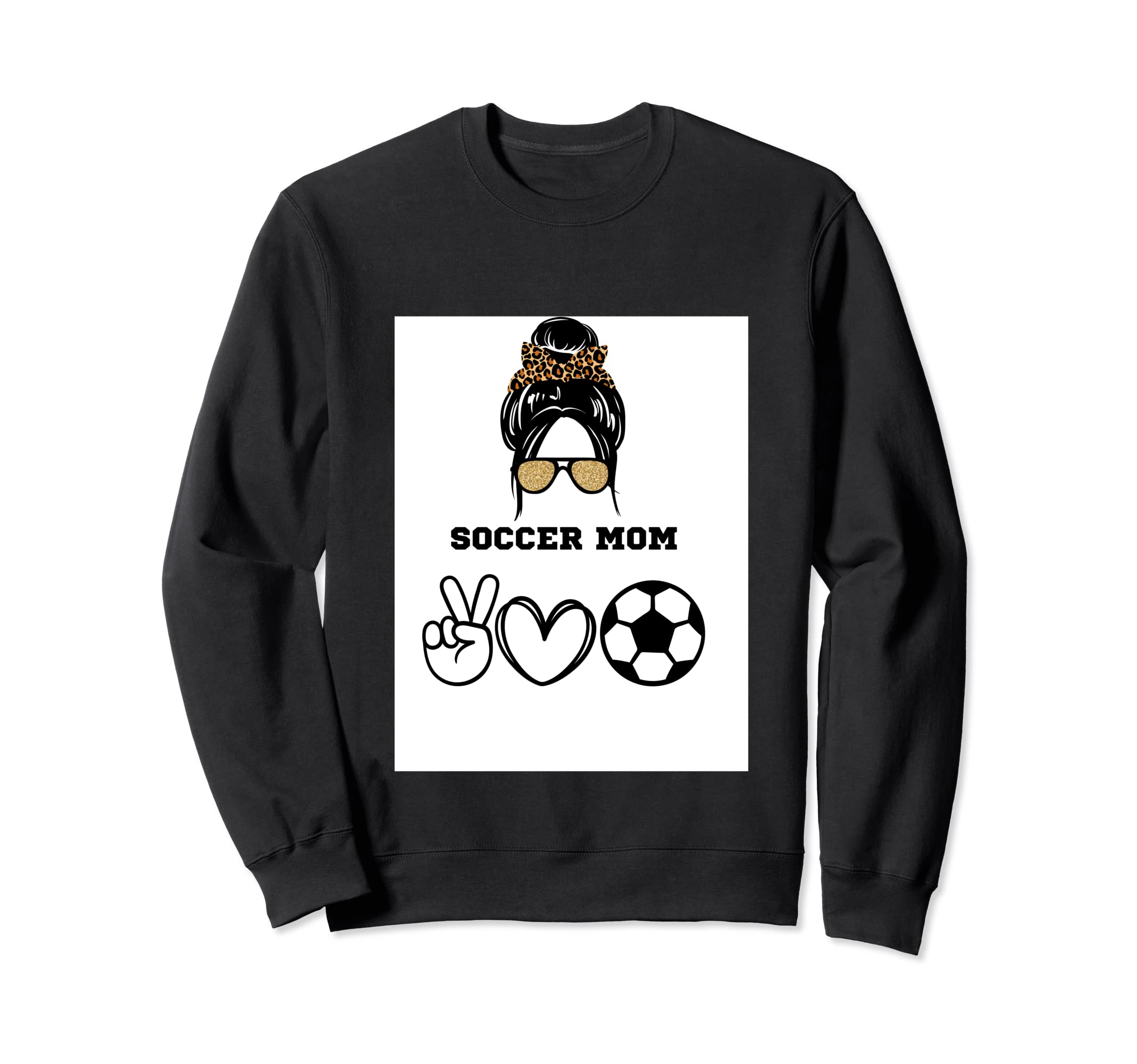 Soccer Mom Sweatshirt - Unique Graphic for Adults - T-Shirt, Sweatshirt, Hoodie