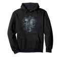 Cross Distressed 90S Goth Grunge Vibes 18 Hoodie - Aesthetic Graphic Unisex - T-Shirt, Sweatshirt, Hoodie