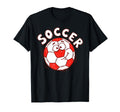 Soccer Player Ball Football T-Shirt - Aesthetic Graphic Men Women - T-Shirt, Sweatshirt, Hoodie