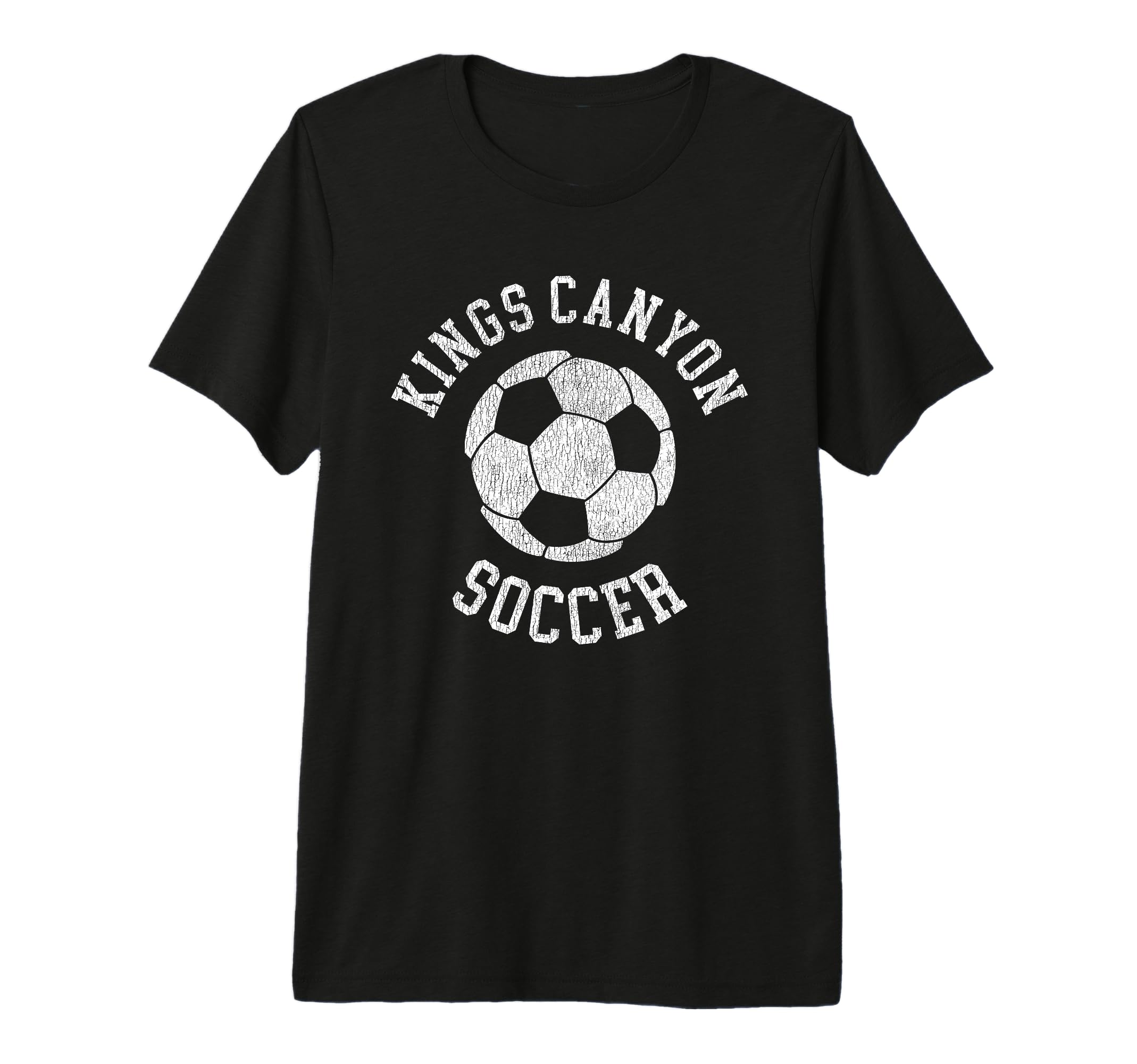 Kings Canyon Soccer Distressed 90S T-Shirt - Custom Art Print for Adults - T-Shirt, Sweatshirt, Hoodie