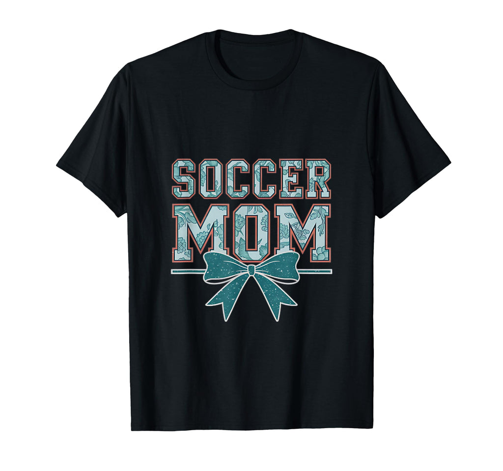 Soccer Mom Coquette Bow Mothers Day T-Shirt - Aesthetic Graphic Unisex - T-Shirt, Sweatshirt, Hoodie