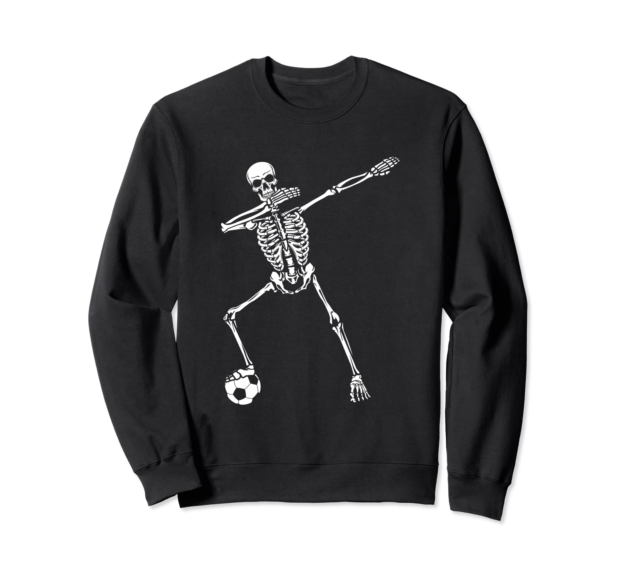 Soccer Sports Dabbin Skeleton Sweatshirt - Graphic Print for Adults - T-Shirt, Sweatshirt, Hoodie