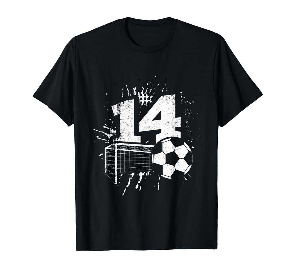 14Th Birthday Soccer Player Football 14 T-Shirt - Streetwear Style Unisex - T-Shirt, Sweatshirt, Hoodie