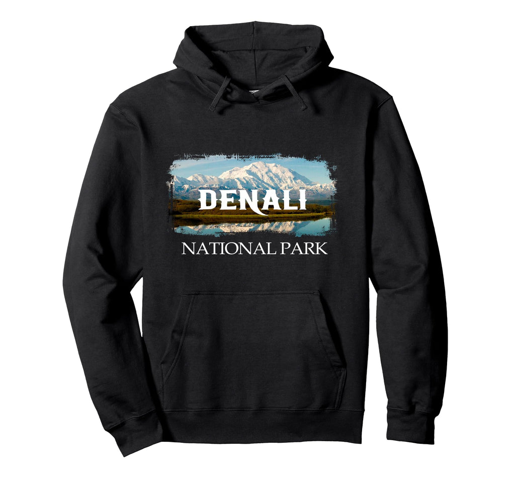 Denali Alaska National Park Hoodie - Trendy Graphic for Adults - T-Shirt, Sweatshirt, Hoodie