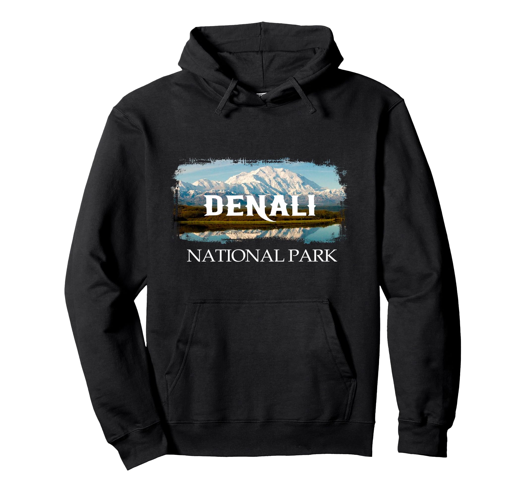 Denali Alaska National Park Hoodie - Trendy Graphic for Adults - T-Shirt, Sweatshirt, Hoodie