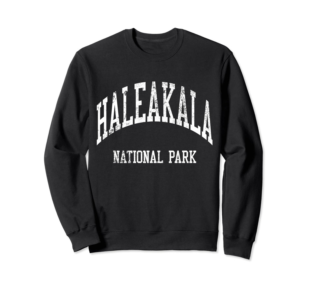 Haleakala National Park 70S College Sweatshirt - Unique Graphic Unisex - T-Shirt, Sweatshirt, Hoodie
