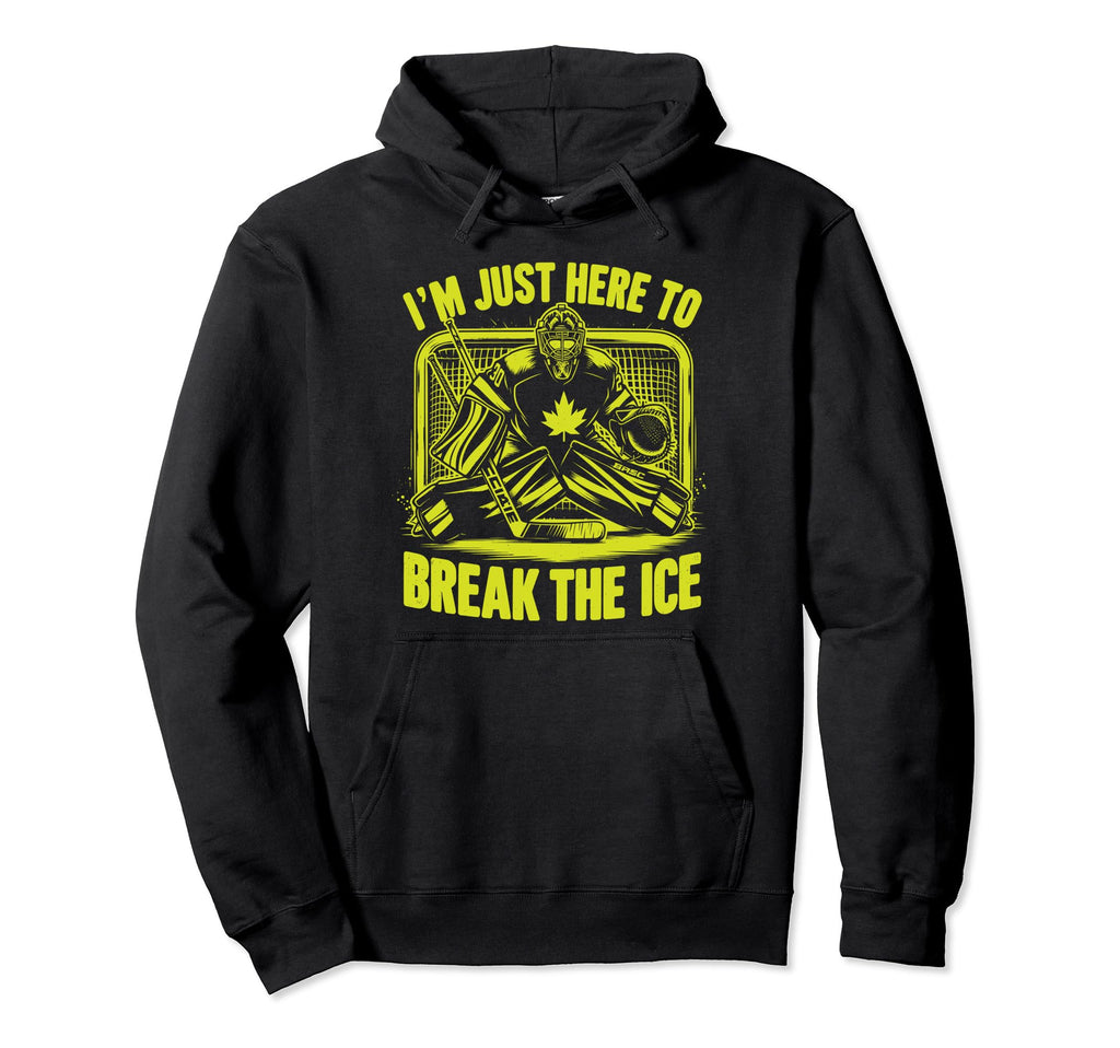 Ice Hockey Goalie Goaltender Keeper Hoodie - Streetwear Style Unisex - T-Shirt, Sweatshirt, Hoodie