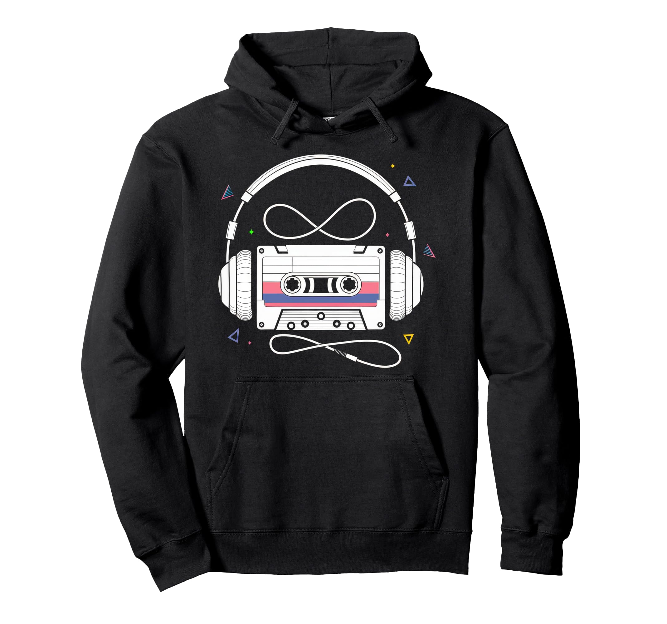 Cassette 80S 90S Party Mixtape Tape Hoodie - Streetwear Style Unisex - T-Shirt, Sweatshirt, Hoodie
