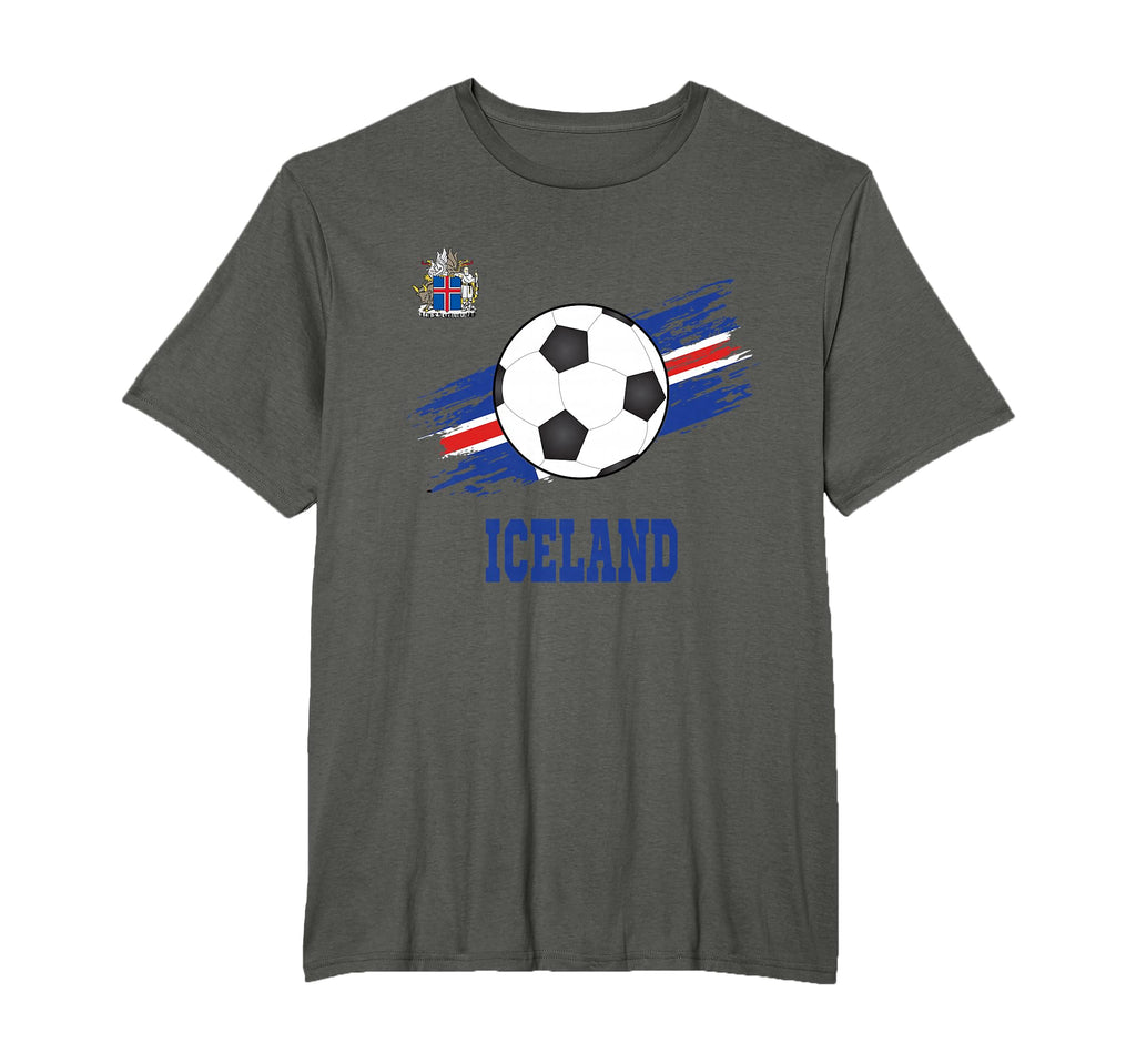 Iceland Soccer Icelandic Football T-Shirt - Novelty Apparel Men Women - T-Shirt, Sweatshirt, Hoodie