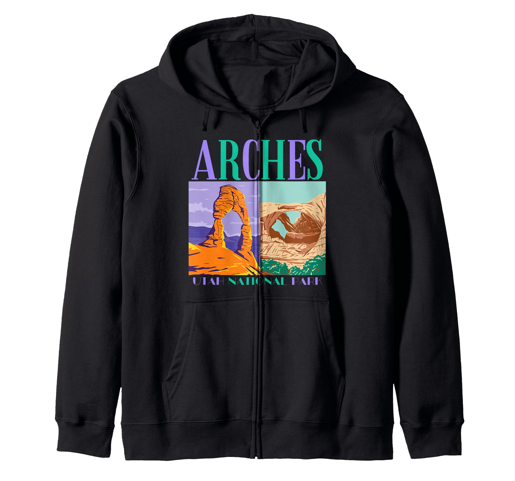 National Parks Usa Sweatshirt - Graphic Print Unisex - T-Shirt, Sweatshirt, Hoodie