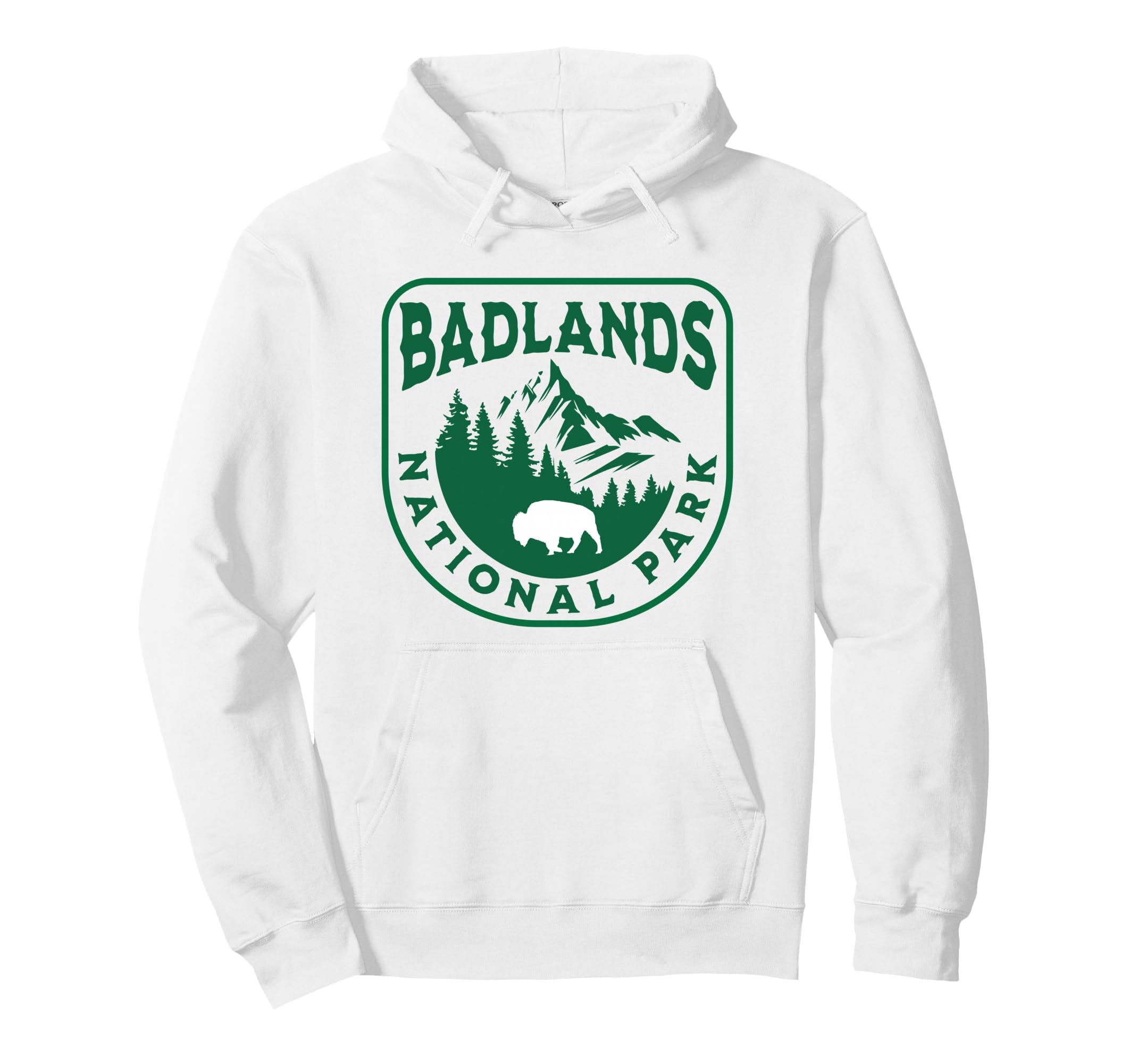 Badlands National Park South T-Shirt - Fun Novelty Design for Adults - T-Shirt, Sweatshirt, Hoodie