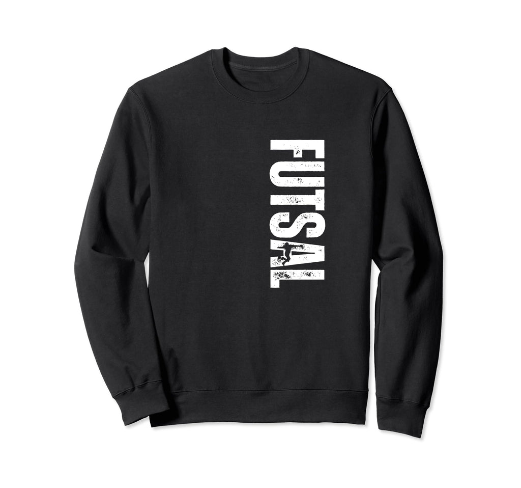 Futsal Coach Distressed Futsal Sweatshirt - Minimalist Print for Adults - T-Shirt, Sweatshirt, Hoodie