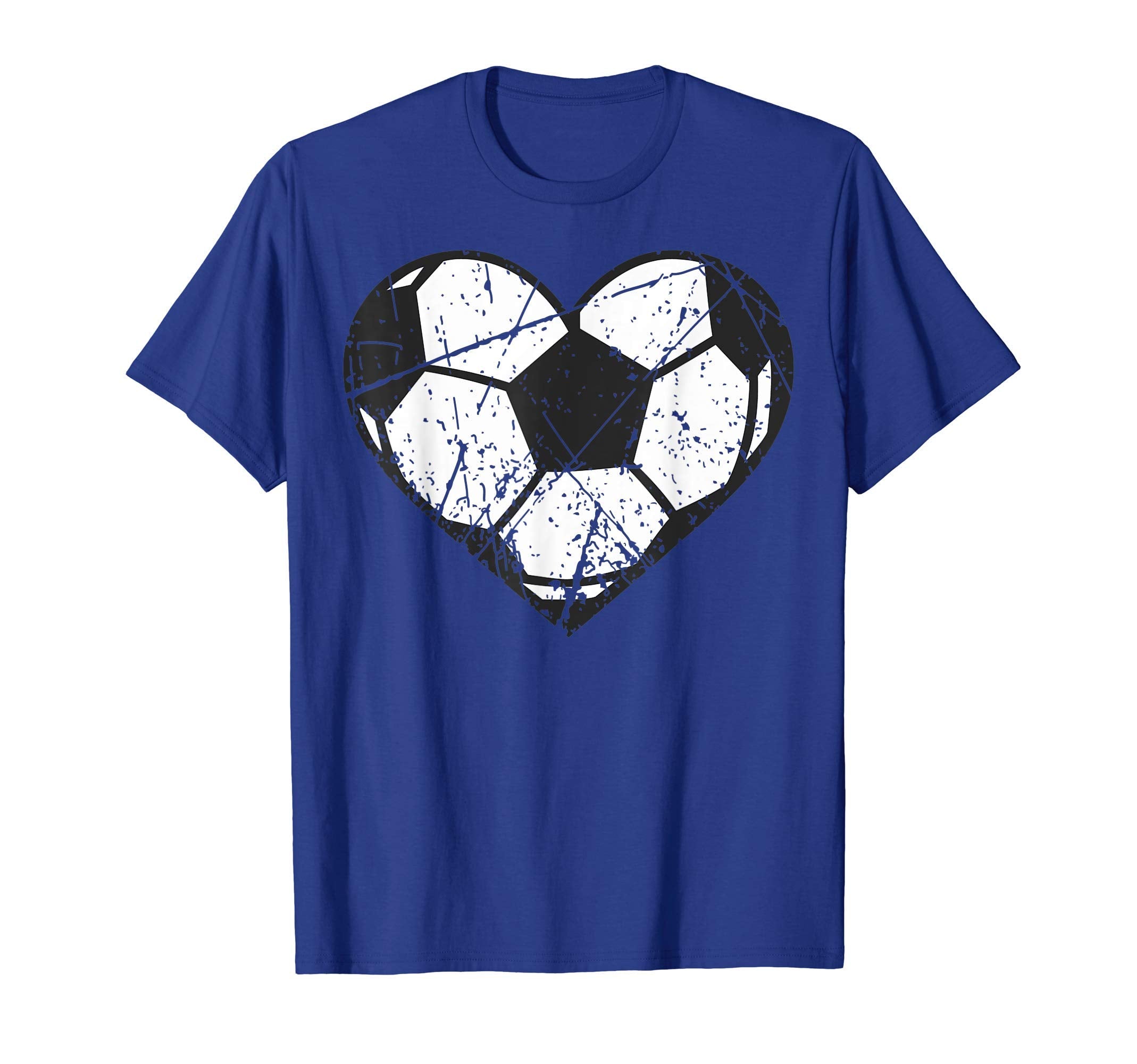 Soccer Ball Heart Valentines Day T-Shirt - Unique Graphic Unisex - T-Shirt, Sweatshirt, Hoodie