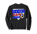 Soccer Senior Mom Squad Soccer Sweatshirt - Graphic Print for Adults - T-Shirt, Sweatshirt, Hoodie