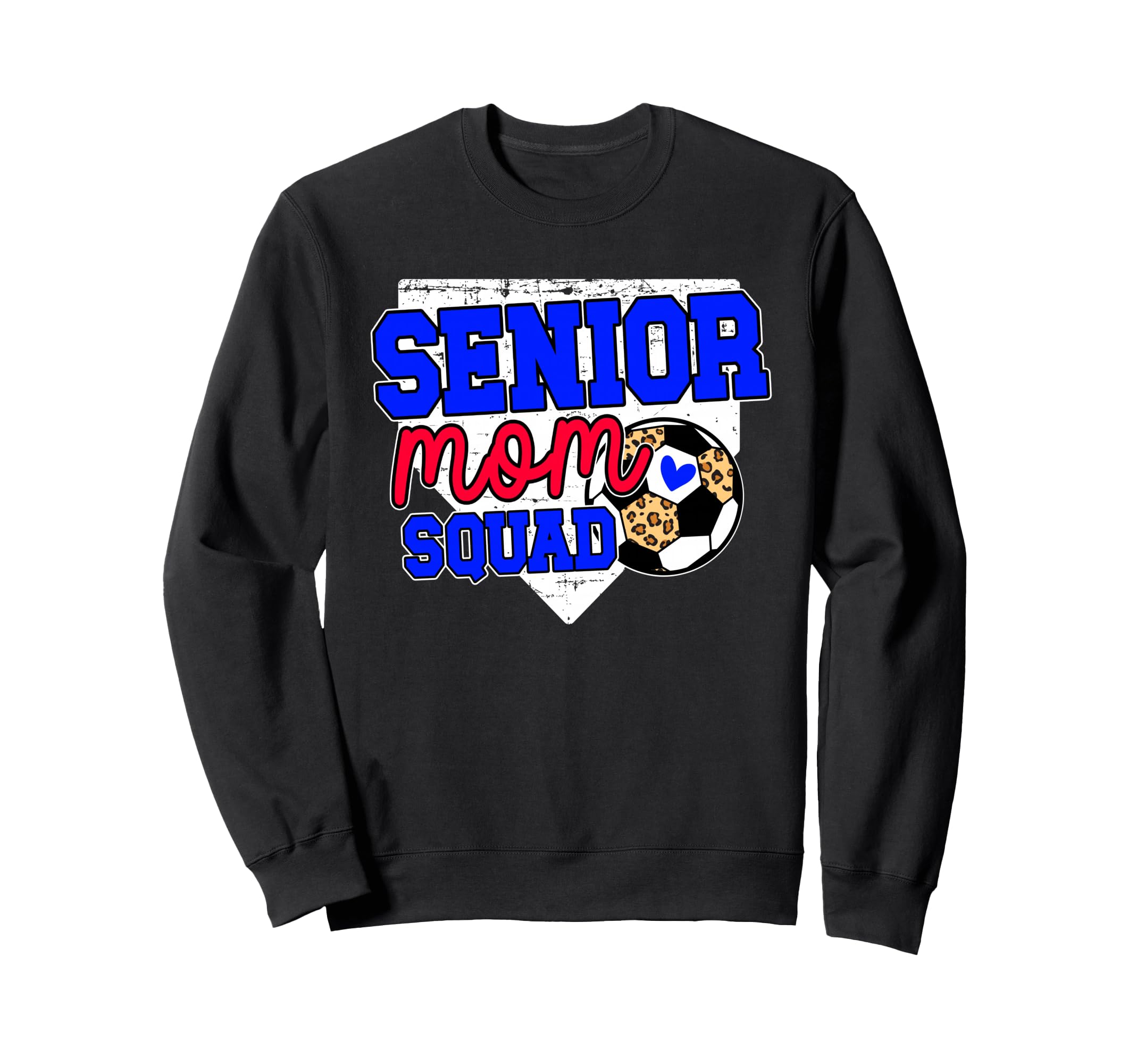 Soccer Senior Mom Squad Soccer Sweatshirt - Graphic Print for Adults - T-Shirt, Sweatshirt, Hoodie