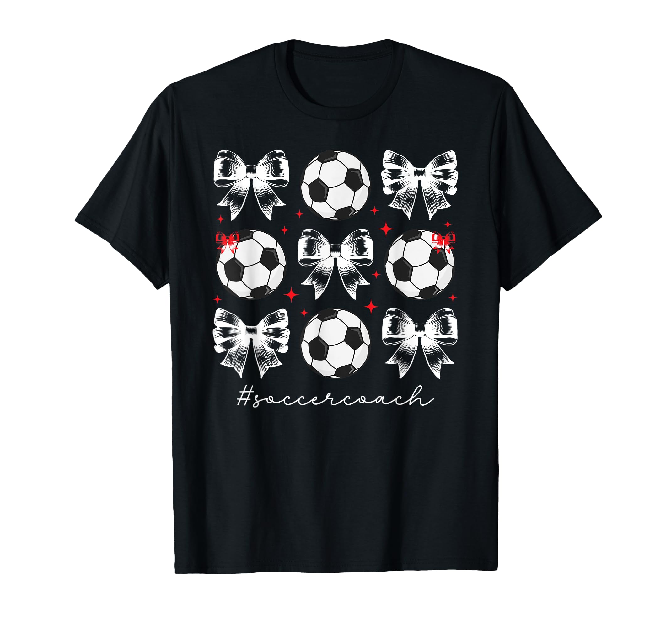 Soccer Coach Coquette Soccer Coaching T-Shirt - Trendy Graphic Men Women - T-Shirt, Sweatshirt, Hoodie