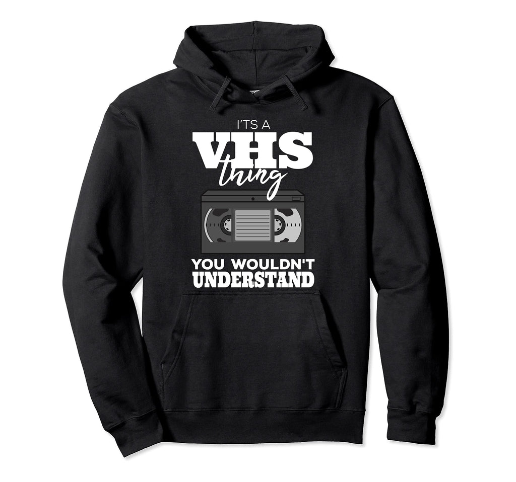 Vhs Gift Video Cassette Tape Hoodie - Aesthetic Graphic for Adults - T-Shirt, Sweatshirt, Hoodie