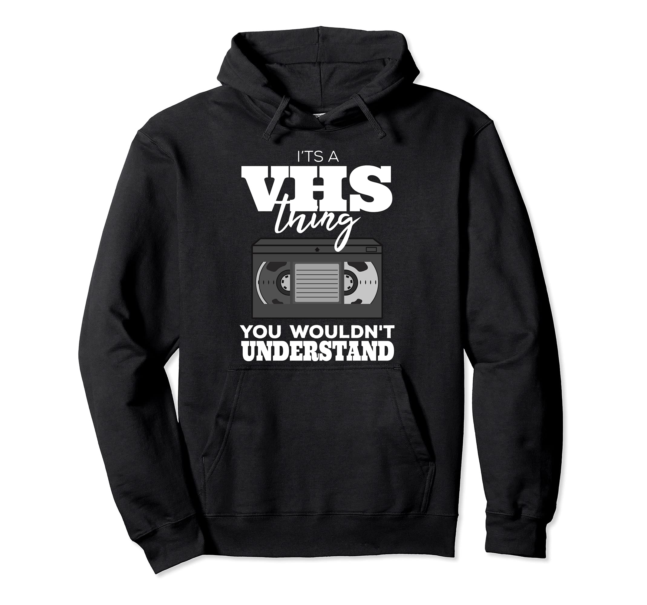 Vhs Gift Video Cassette Tape Hoodie - Aesthetic Graphic for Adults - T-Shirt, Sweatshirt, Hoodie