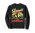 Denali Coordinate Alaska National Park Sweatshirt - Unique Graphic Unisex - T-Shirt, Sweatshirt, Hoodie