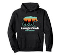 Longs Peak Colorado Rocky Mountain National Hoodie - Trendy Graphic Unisex - T-Shirt, Sweatshirt, Hoodie