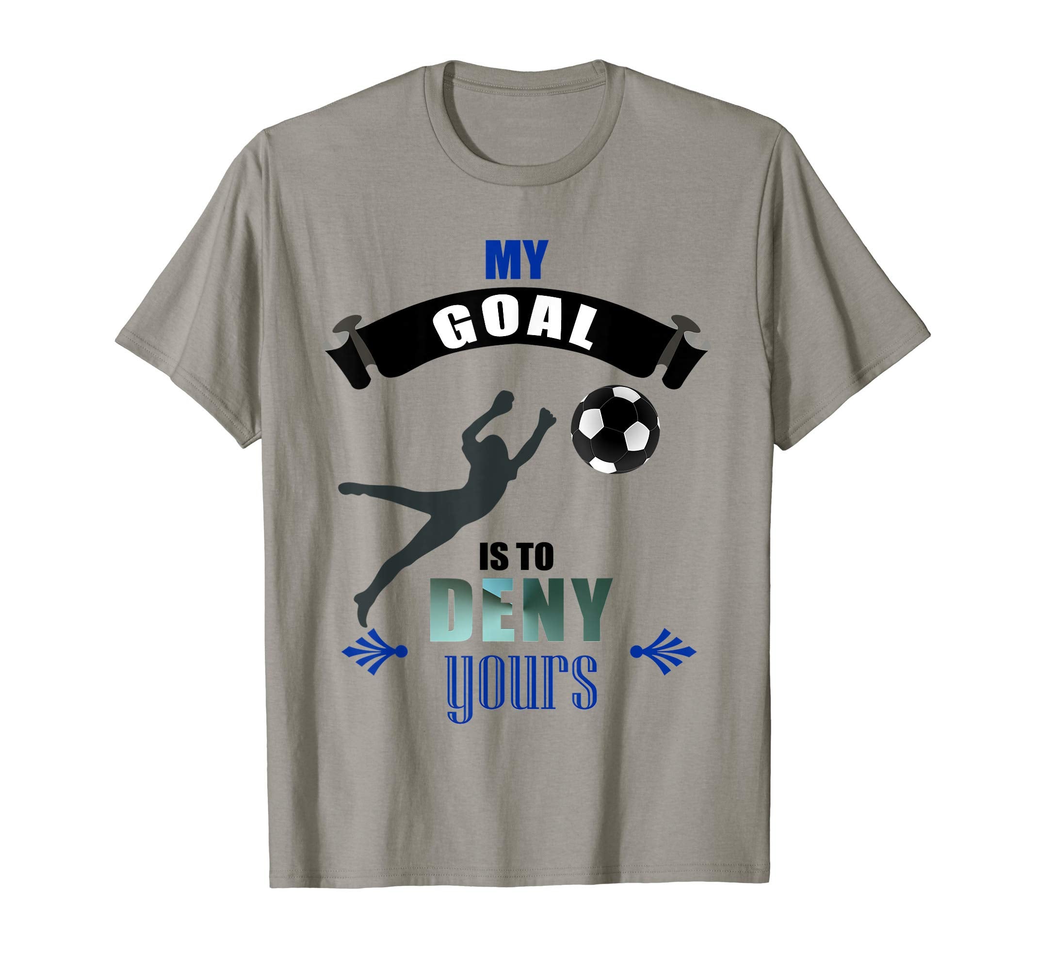 Diving Goalkeeper Soccer Goalie Defend T-Shirt - Trendy Graphic Men Women - T-Shirt, Sweatshirt, Hoodie
