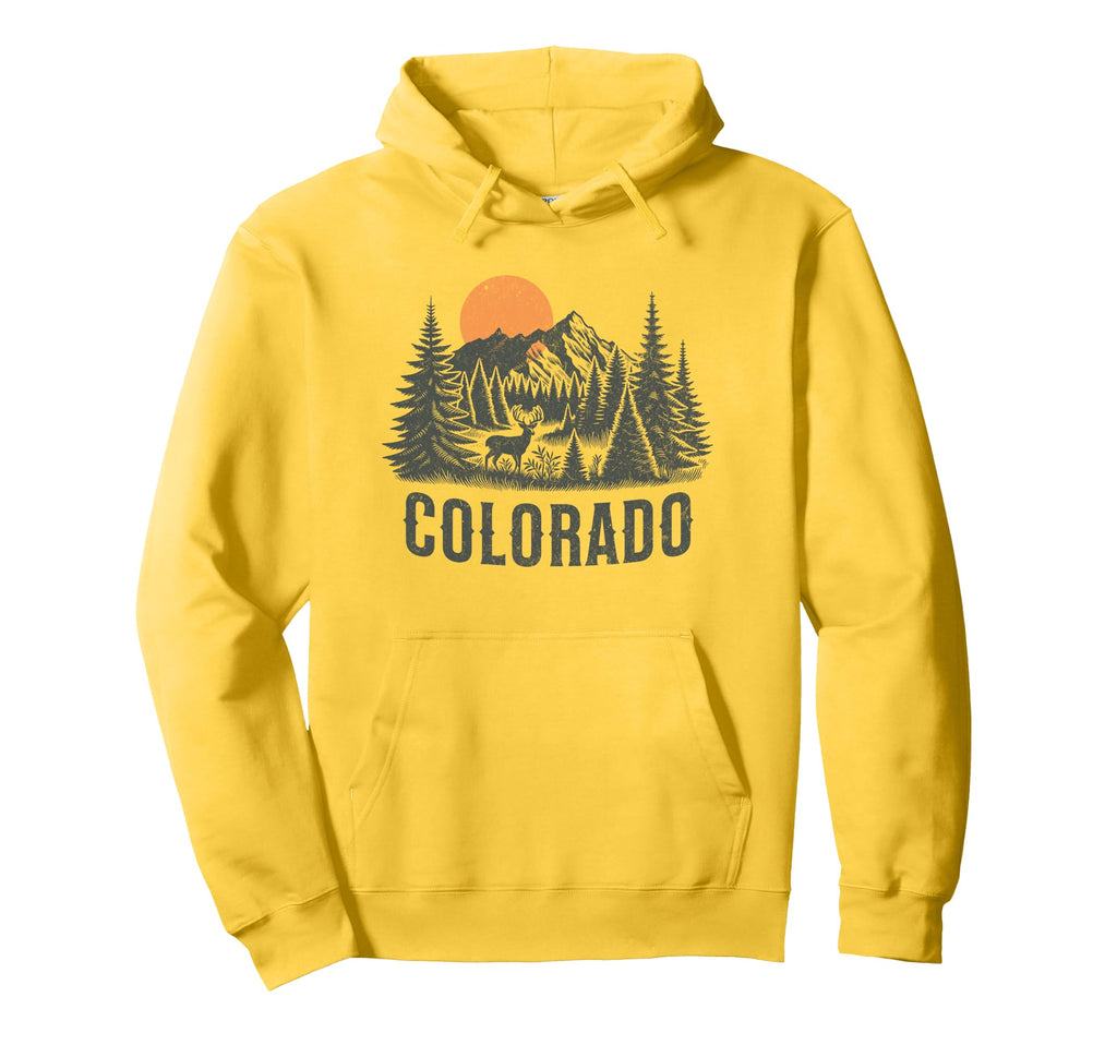 Colorado Vacation Rocky Mountain Hoodie - Aesthetic Graphic Unisex - T-Shirt, Sweatshirt, Hoodie