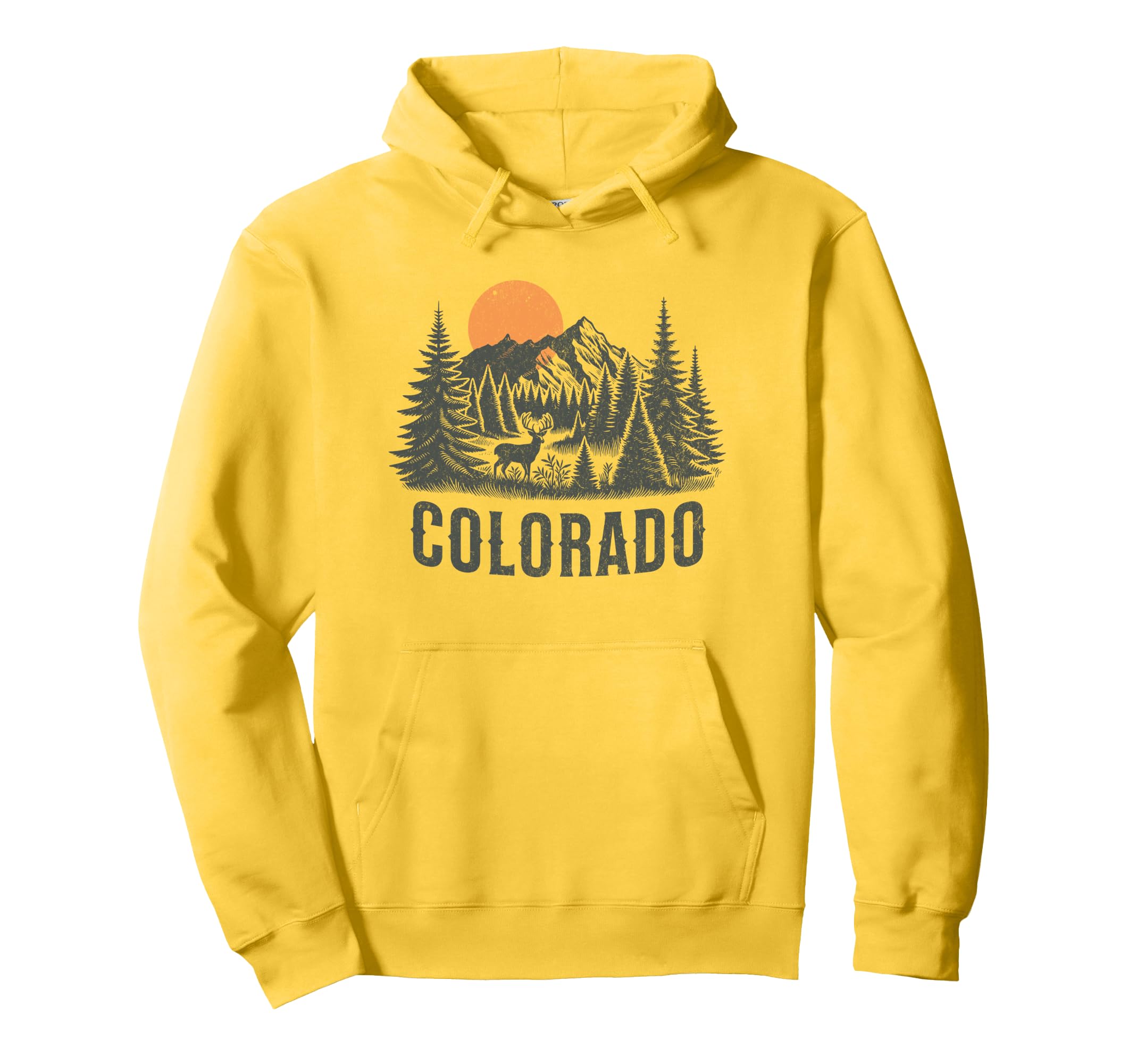 Colorado Vacation Rocky Mountain Hoodie - Aesthetic Graphic Unisex - T-Shirt, Sweatshirt, Hoodie