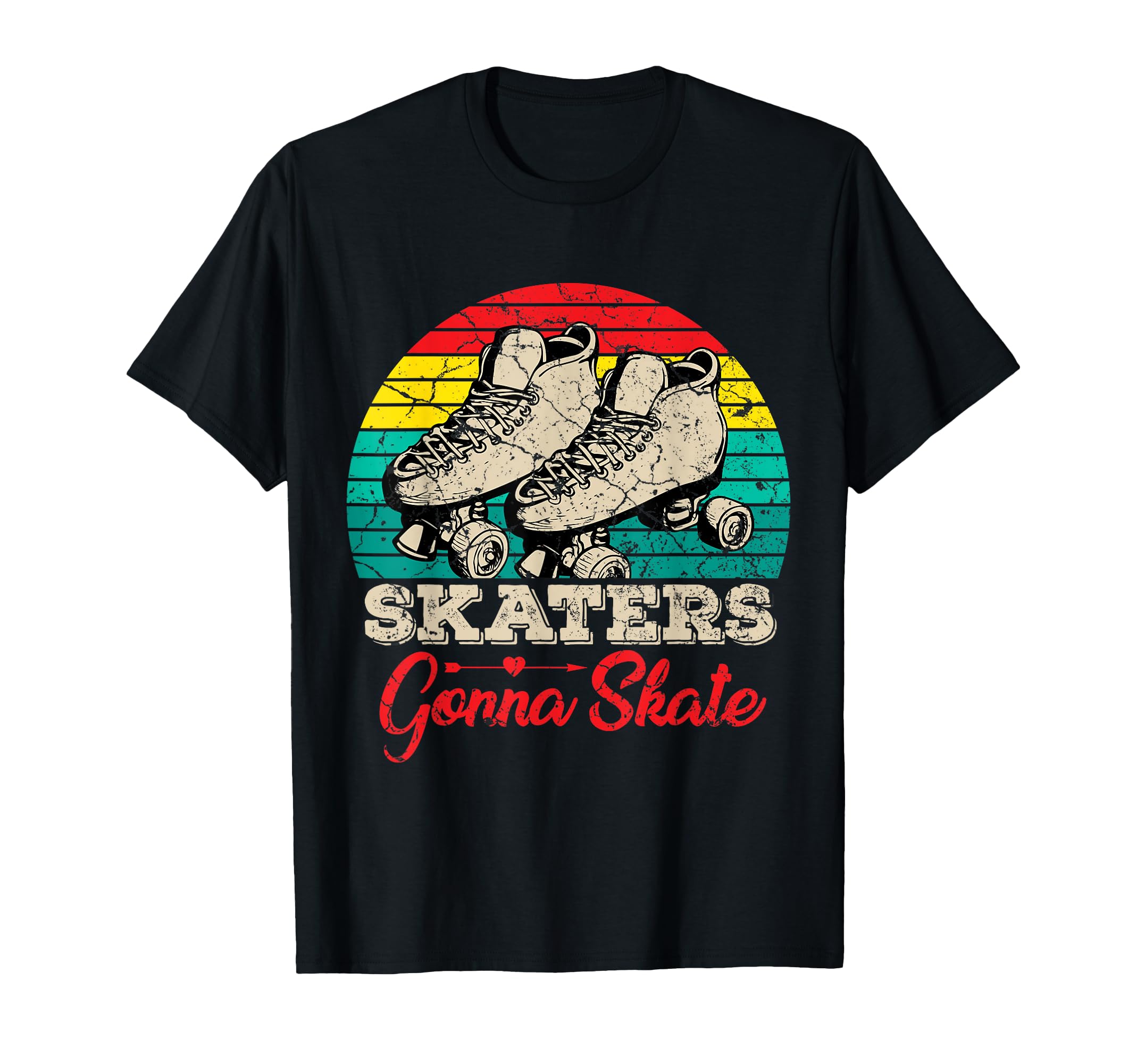 Roller Skater 70S Disco Roller Skates T-Shirt - Minimalist Print Men Women - T-Shirt, Sweatshirt, Hoodie