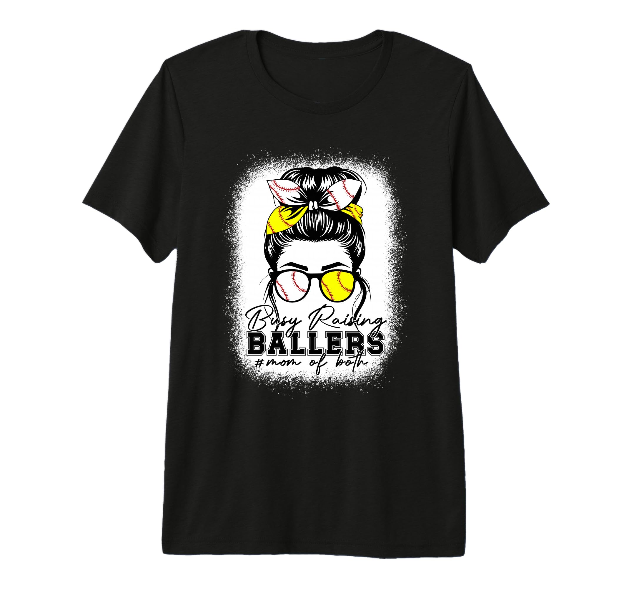 Busy Raising Ballers Baseball Softball T-Shirt - Minimalist Print Unisex - T-Shirt, Sweatshirt, Hoodie