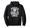 Proud Hockey Goalie Dad Hockey Goalkeeper Hoodie - Custom Art Print Unisex - T-Shirt, Sweatshirt, Hoodie