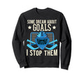 Funny Ice Hockey Player Ice Sweatshirt - Streetwear Style for Adults - T-Shirt, Sweatshirt, Hoodie